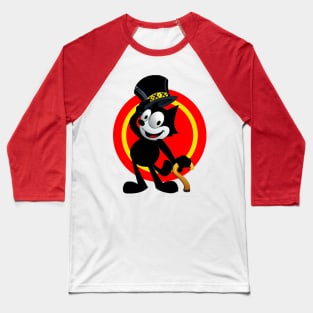 Felix The Cat Keep Walking Vintage Baseball T-Shirt